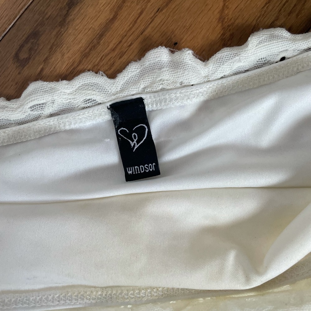 White Windsor dress